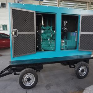 東風(fēng)康明斯100KW移動拖車電站