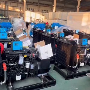 豐茂動力柴油發(fā)電機組車間實拍